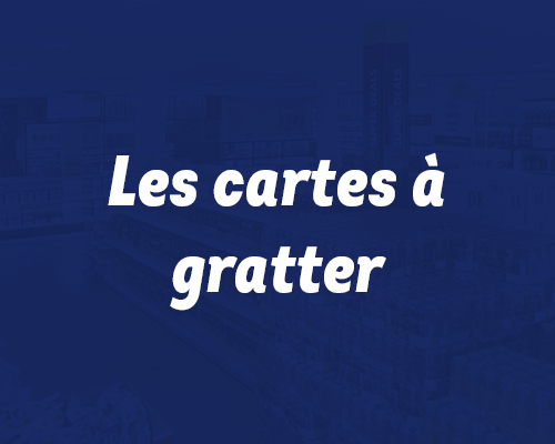 Août '18 - Les cartes à gratter