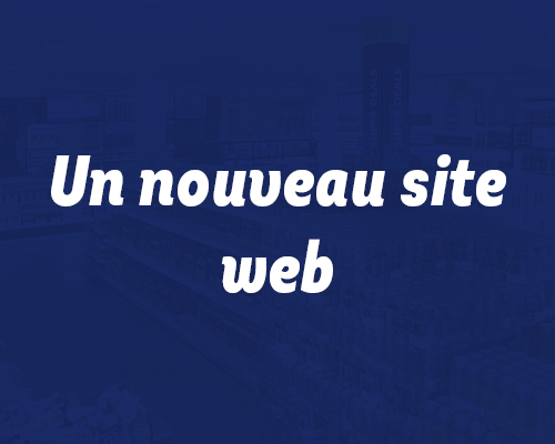 Un nouveau site web